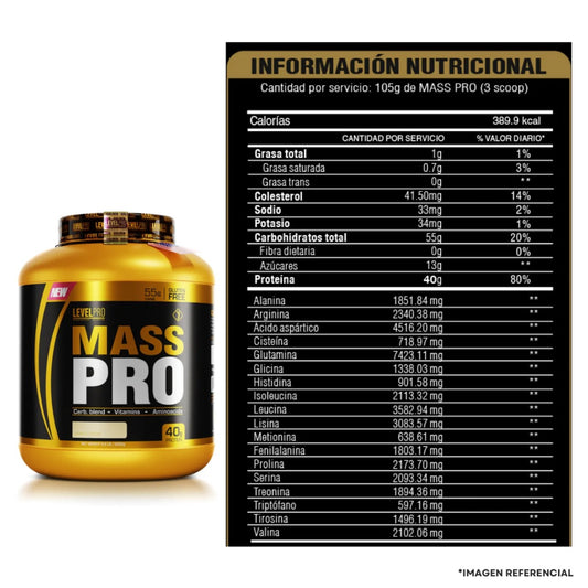 Mass Pro 6.6Lbs +Creatina Universe Nutrition 250Gr