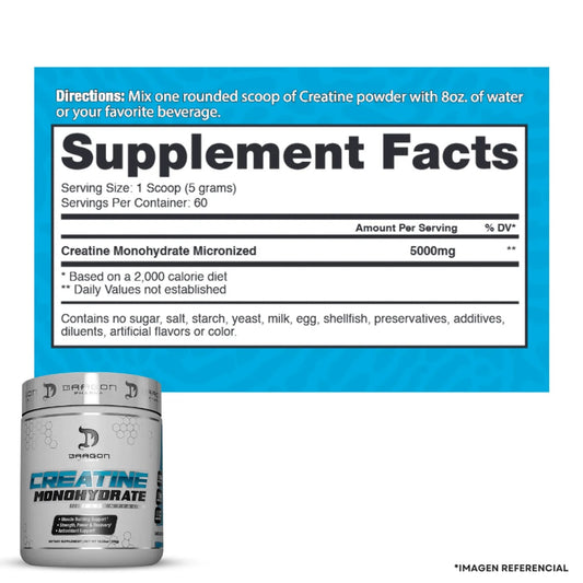 Venom + Creatina 300g + Black Viper - Dragon Pharma