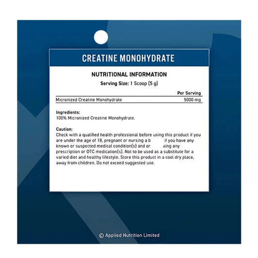 Creatina Monohidratada 500Gr - Applied Nutrition