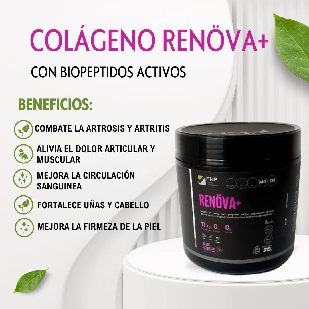 PACK COLÁGENO RENOVA+ CON BIOPEPTIDOS ACTIVOS