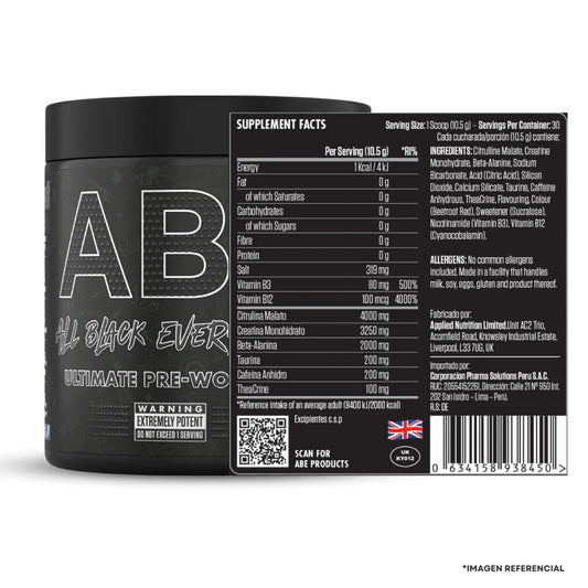 ABE 30 servicios - APPLIED NUTRITION