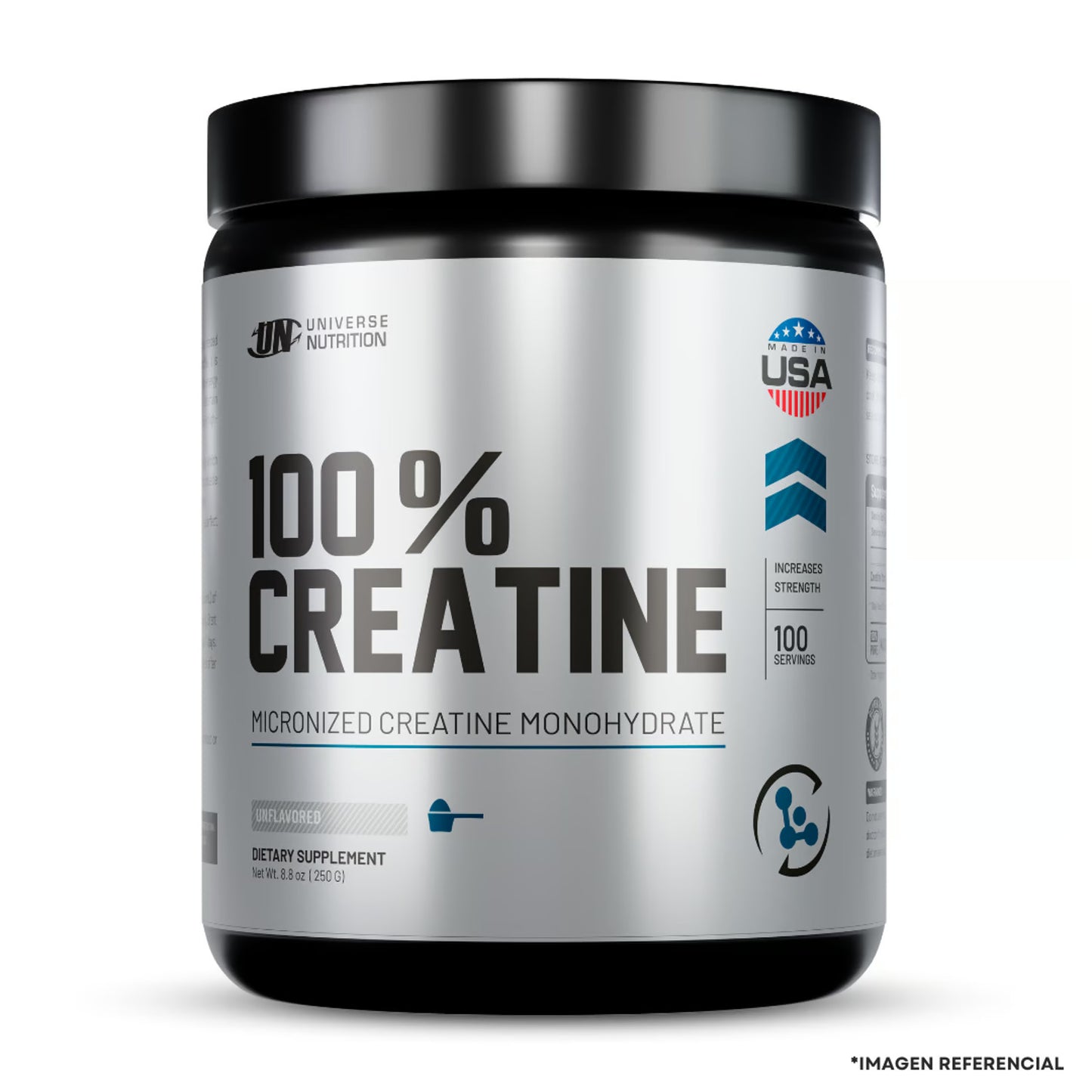 100% Creatine Creatina Monohidratada 250g - Universe Nutrition