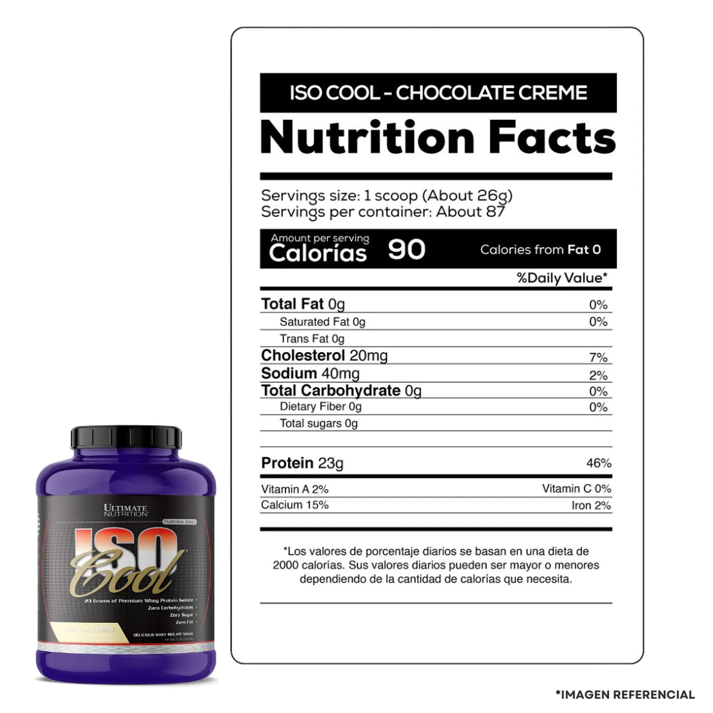 Iso Cool 5lb - ULTIMATE NUTRITION