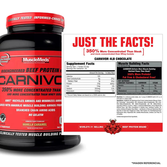 CARNIVOR PROTEIN 4.19 LBS - MUSCLEMEDS