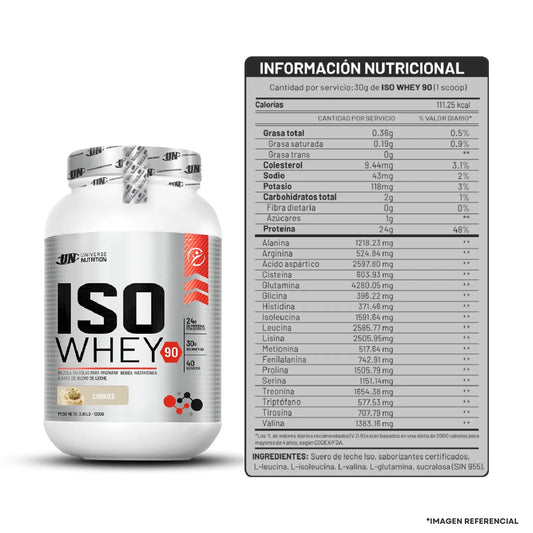 ISO Whey 90 1.1 kg + Creatina UN 250Gr