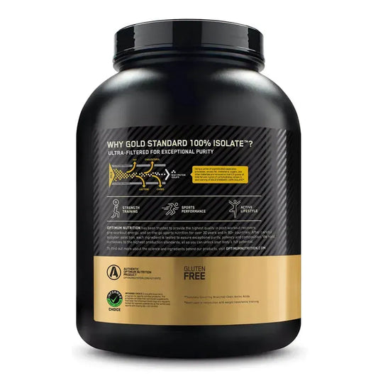 GOLD STANDARD 100% ISOLATE BLISS 5LB - OPTIMUM NUTRITION