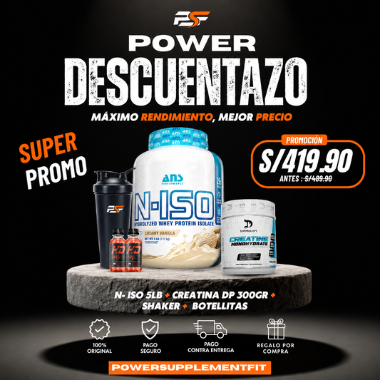 N-ISO 5 LB + CREATINA DRAGON PHARMA 300GR
