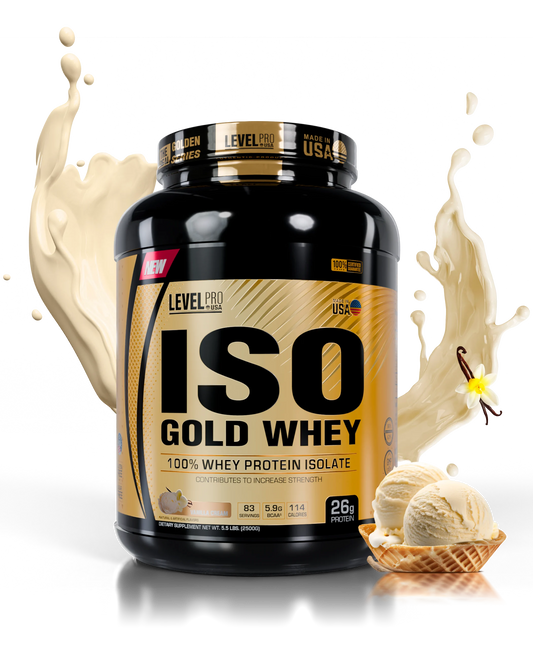 Iso Gold Whey 6.6lb - Level Pro