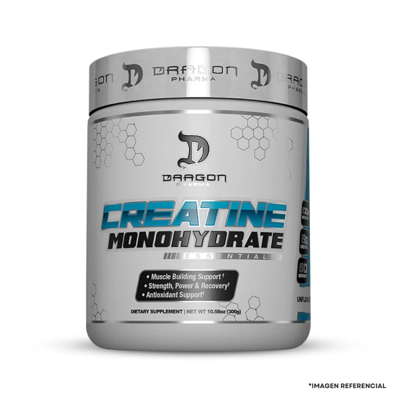 Creatina Monohidratada 300gr - Dragon Pharma
