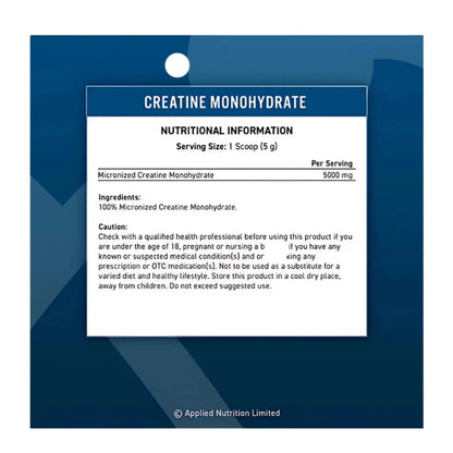 Creatina Monohidratada 500Gr - Applied Nutrition