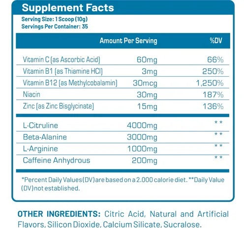 Nox Rage 35 Servicios - Universe Nutrition