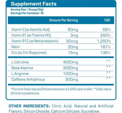 Nox Rage 35 Servicios - Universe Nutrition