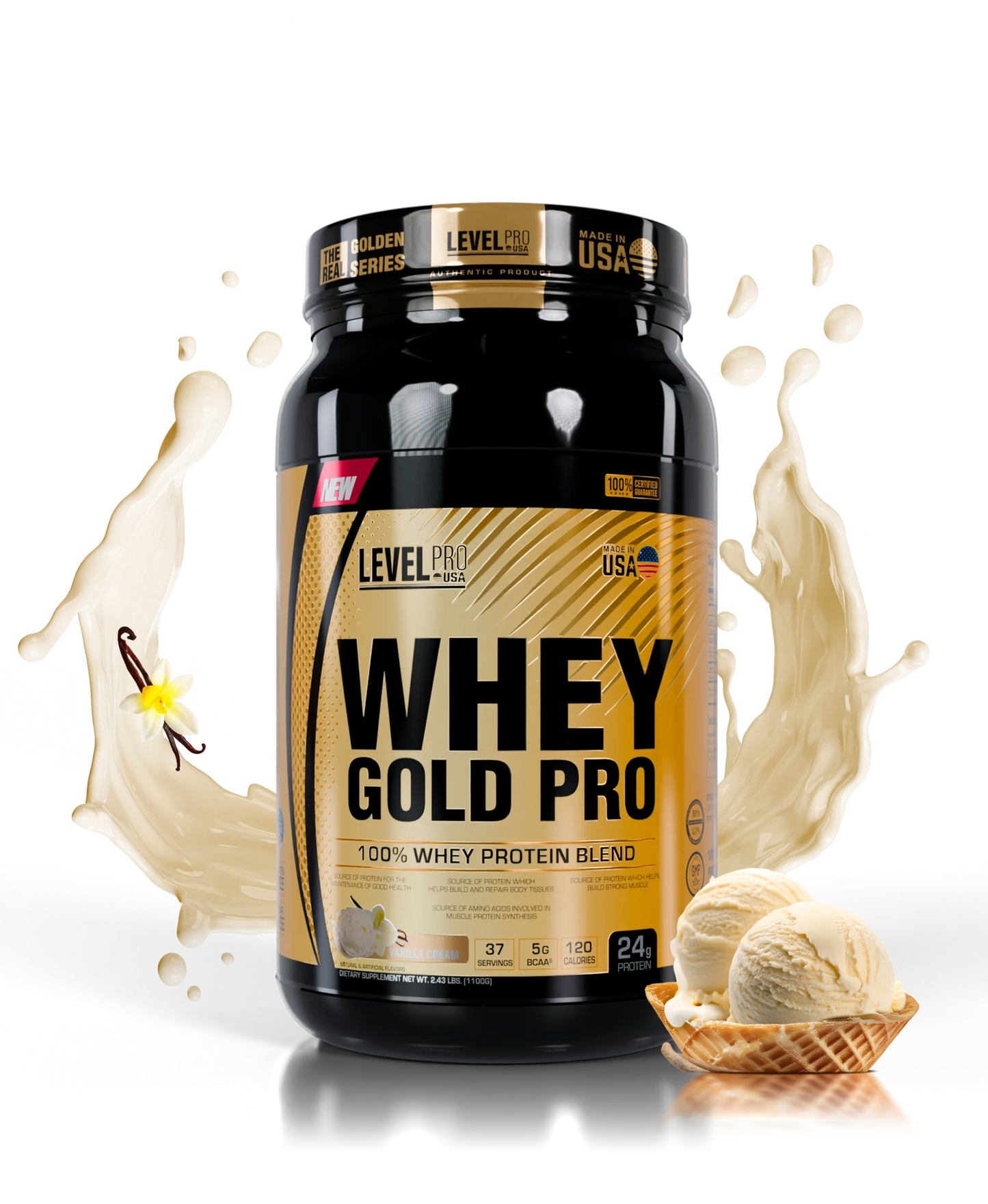 Whey Gold Pro 2LB - Level Pro