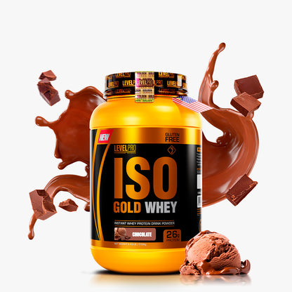 ISO GOLD WHEY 1.KG - LEVEL PRO