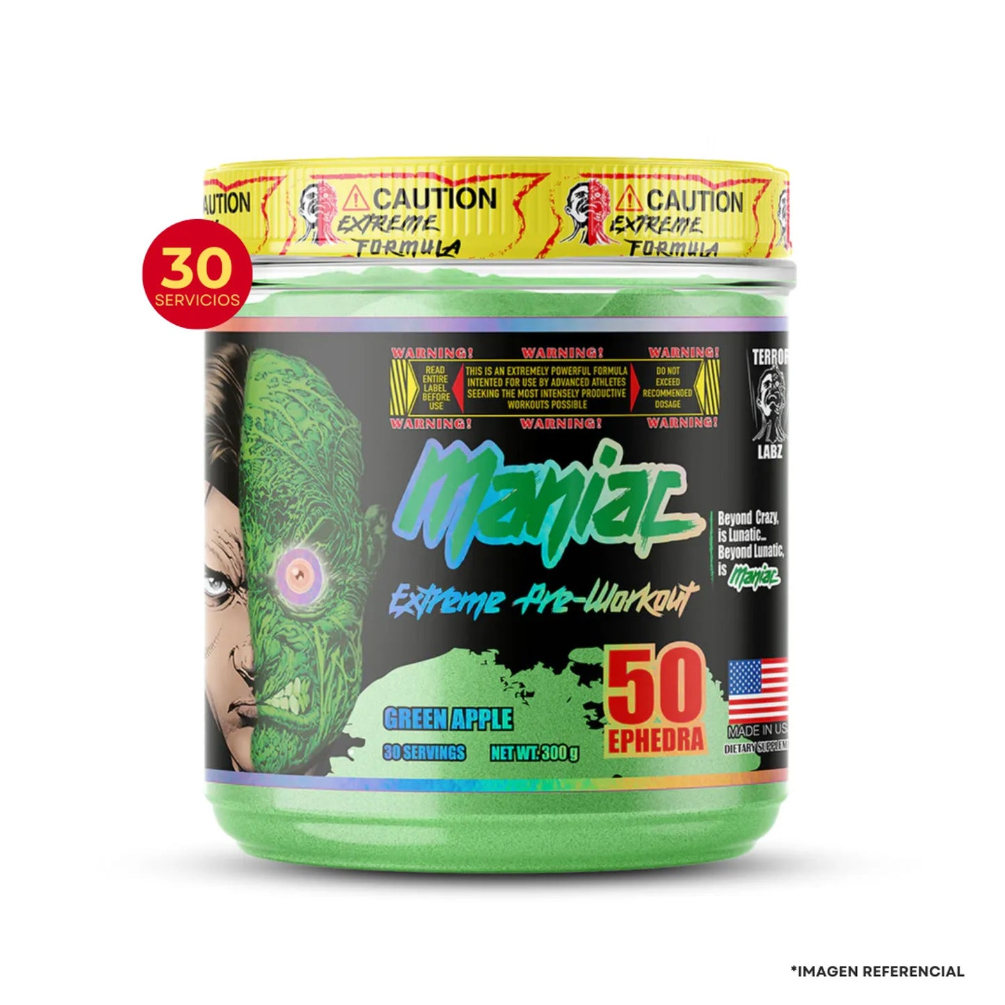 MANIAC EXTREME PRE WORKOUT - TERROR LABZ