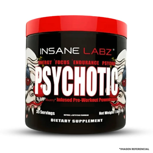 Psychotic RED 35 servicios Pre entreno - Insane labz