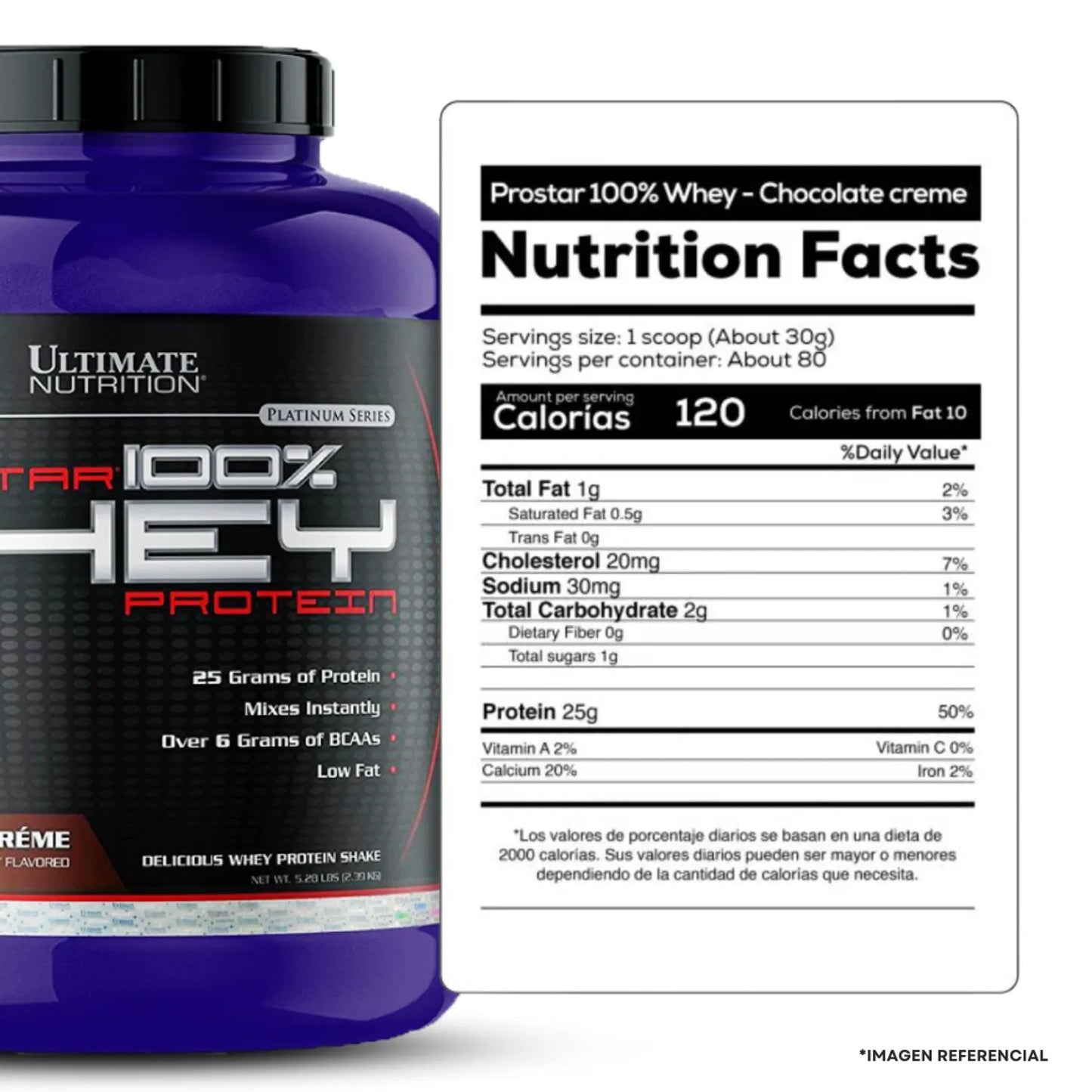 PROSTAR 100% WHEY 5 LB - ULTIMATE NUTRITION