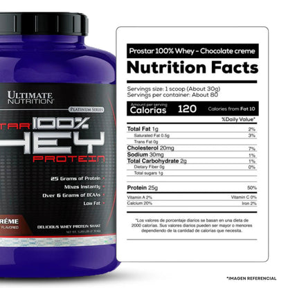 PROSTAR 100% WHEY 5 LB - ULTIMATE NUTRITION