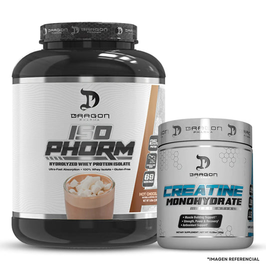 Iso Phorm 5lb + Creatina 300gr - Dragon Pharma
