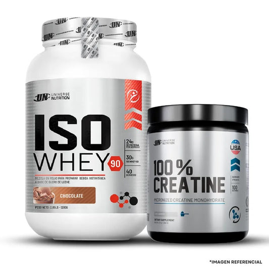 ISO Whey 90 1.1 kg + Creatina UN 250Gr