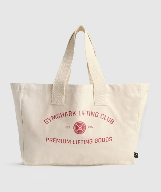 Weight Plate Oversized Tote
