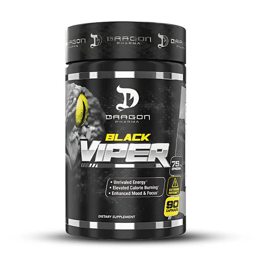 BLACK VIPER 90 CAPSULAS - DRAGON PHARMA