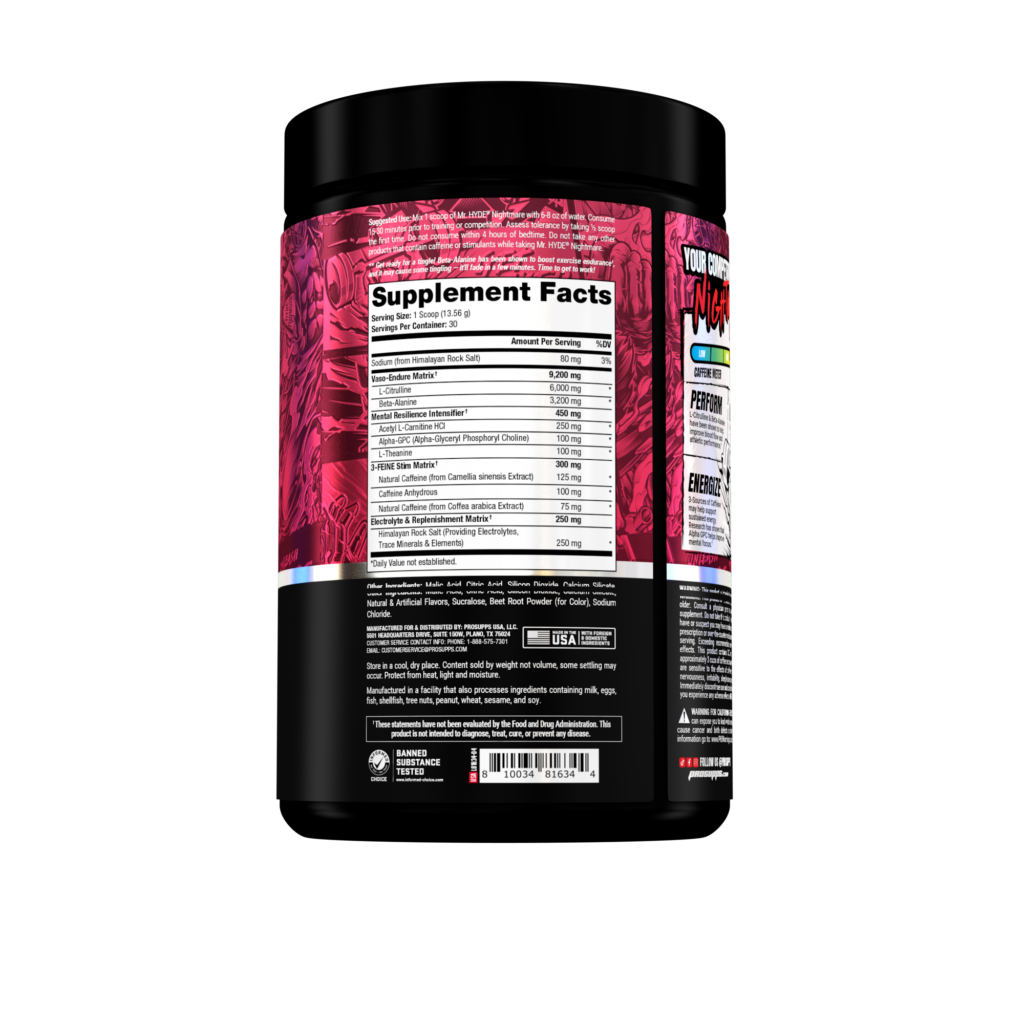 Hyde Nightmare 30 Servicios Prosupps