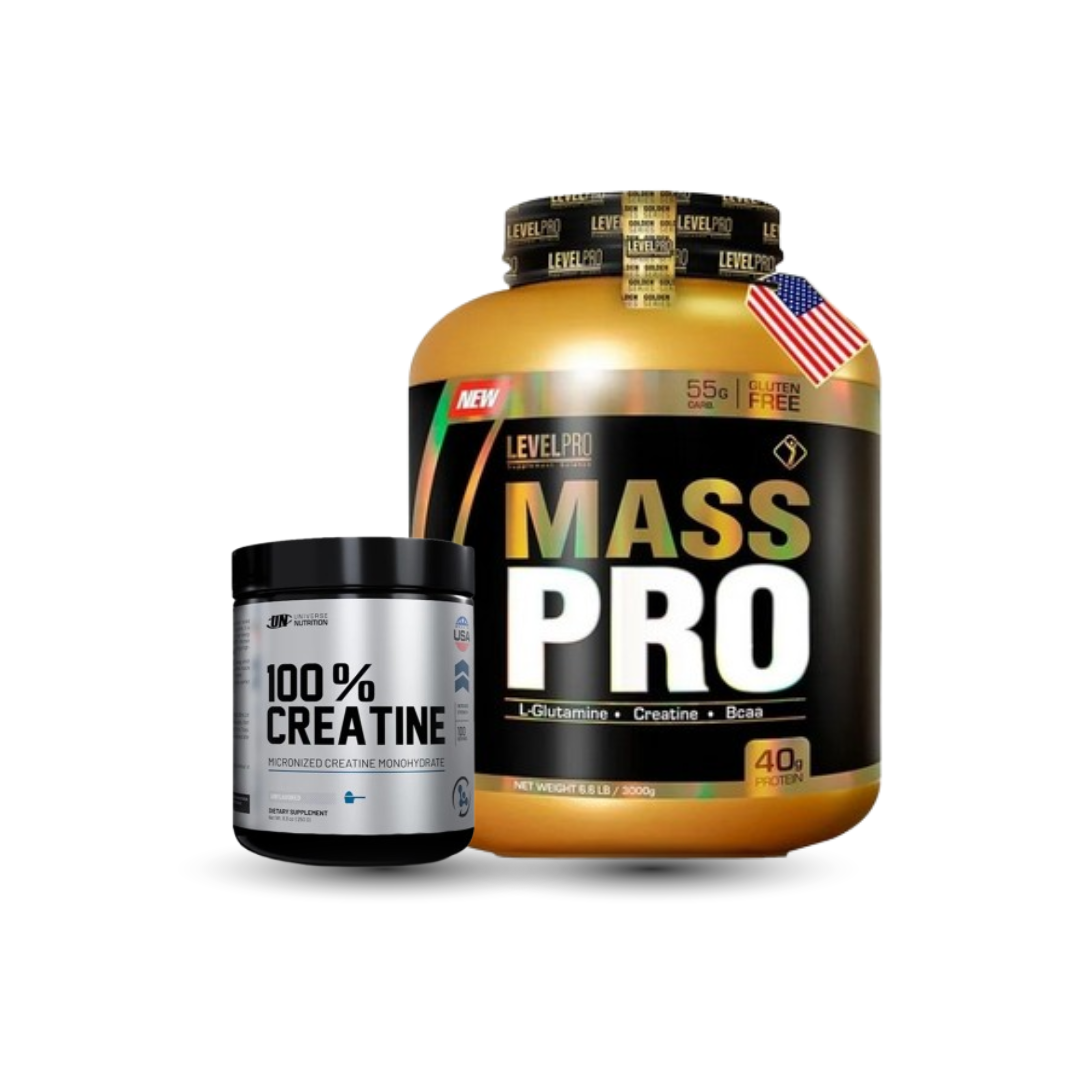 Mass Pro 6.6Lbs +Creatina Universe Nutrition 250Gr