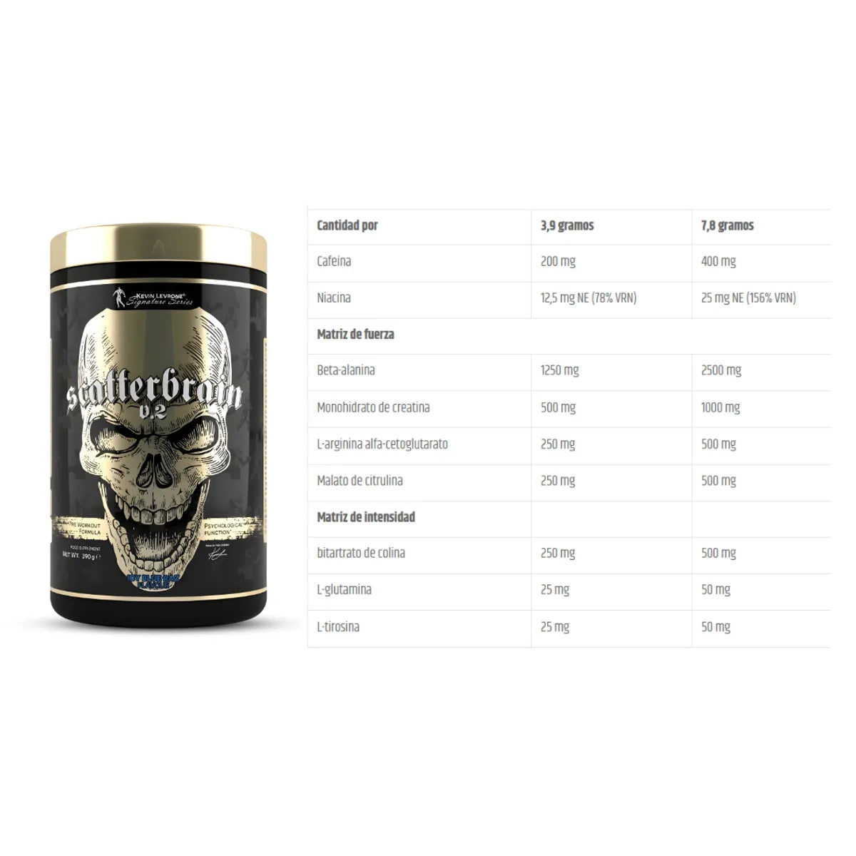 Pre Entreno Scatterbrain - Kevin Levrone