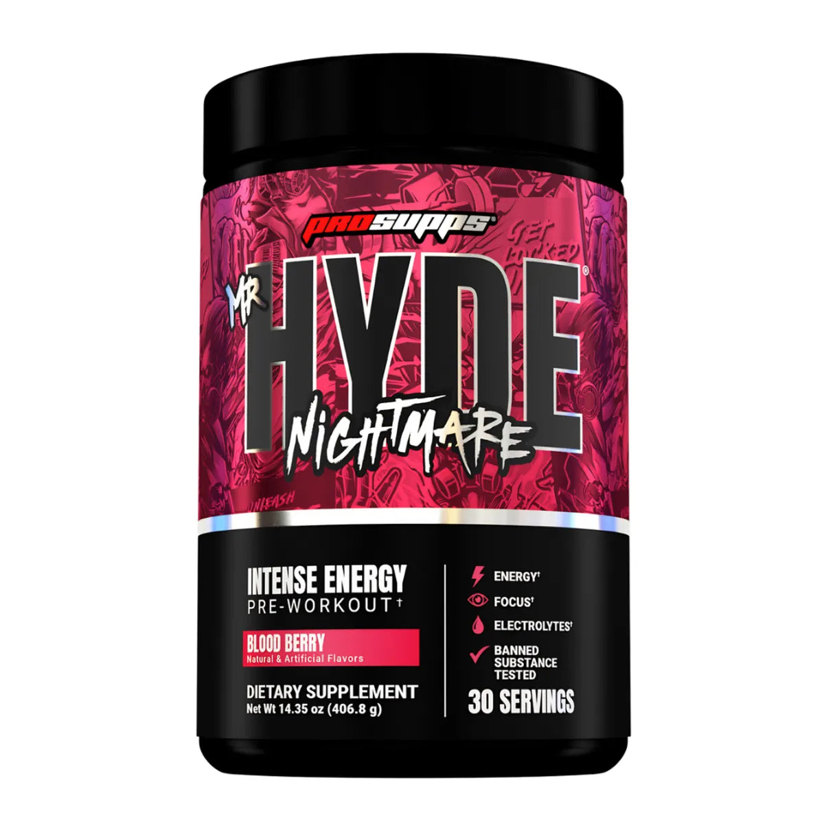Hyde Nightmare 30 Servicios Prosupps