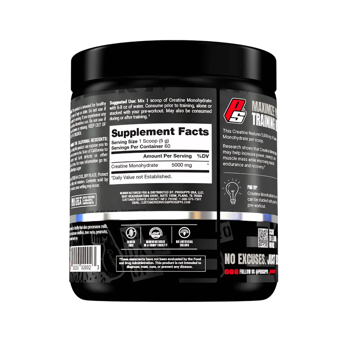 Creatina Monohidratada 300gr -  ProSupps